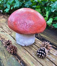 Steinpilz Pilz Deko-Pilz Herbstdeko groß Dm ca. 20cm x 20cm hoch Beton