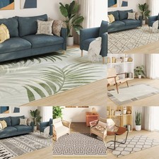 Modern Teppich Rutschfest Outdoor Schlafzimmer Wohnzimmer Büroteppich Läufer Neu