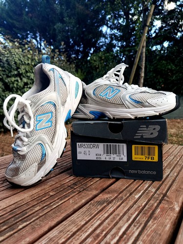 New balance 530 bleu argent - new,