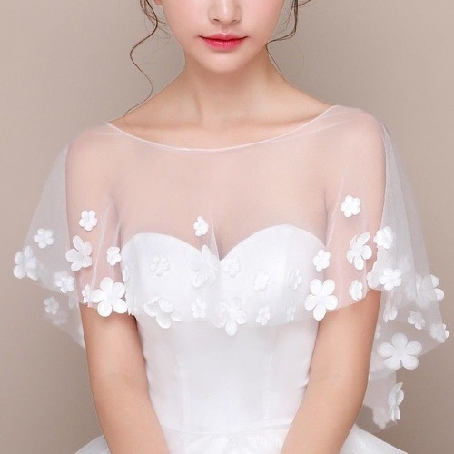 Braut spitzenbolero schal - braut,