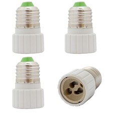 4 x Lampensockel Adapter E27