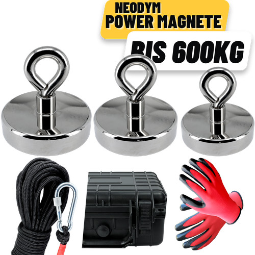 Bergemagnet set neodym magnet - set,