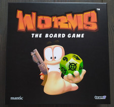 Brettspiel Worms the board game englisch und vollständig von Mantoc/ Team17