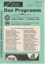 17.12.66 Eintracht Frankfurt -