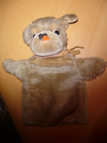 Steiff handpuppe hund mopsi - steiff,