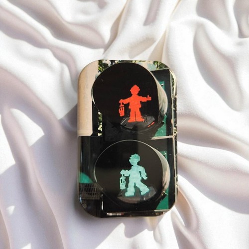 Bergbau ampelmännchen ampel - bergbau, |