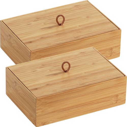 Wenko 2er set bambus organizer - wenko,