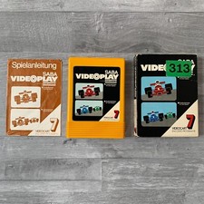 SABA Videoplay Spiel - Videocart 7 - Autorennen - CIB komplett - Fairchild