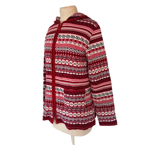 Jacquard lily white jacke - jacquard,