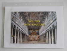 Vatikan Numisbrief 2008/09 Paulusjahr mit 2€ Münze und Sondermarken