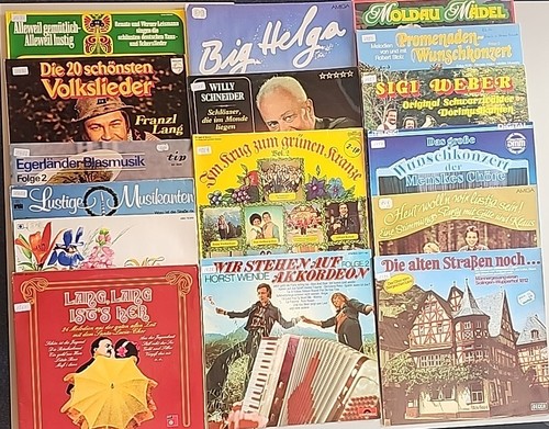 Stk lps volksliedervinyl - stk,