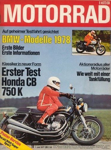 Motorrad 1977 honda cb - 11/1977,