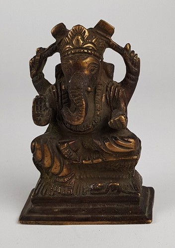 Alte ganesha bronzefigur 11 - -,