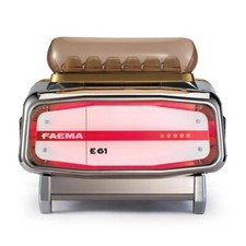 FAEMA E61 LEGENDE 3 GRUPPE NAGELNEUE EDELSTAHL-ESPRESSO-KAFFEEMASCHINE CAFE
