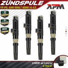 4x Zündspule für Dacia