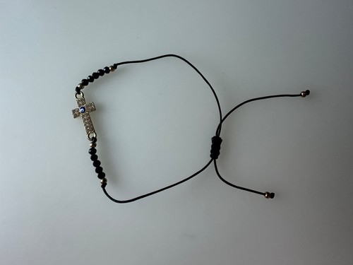 Armband kreuz mit nazar auge - armband,