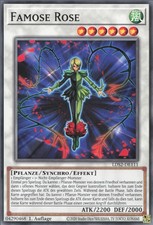 YuGiOh Famose Rose LDS2-DE111 Common Neu 1st