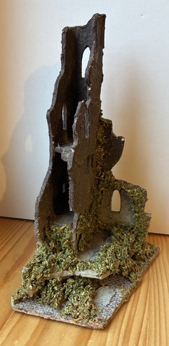 Holz burgruine 50er - holz, burgruine,