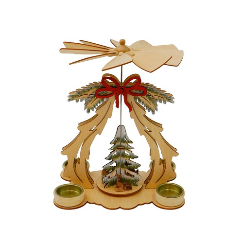 Tischpyramide mit tannenbaum - mit,