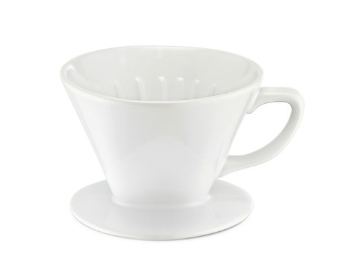 Weis kaffeefilter porzellan - weis,