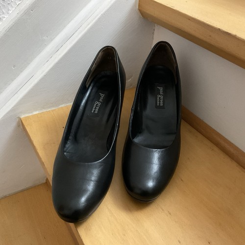 Paul green glattleder pumps - green,