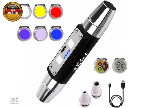 Sechs leds wiederaufladbare - leds,