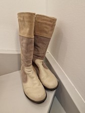 JOSEF SEIBEL Lammfell Winterstiefel Gr. 39 creme/ beige