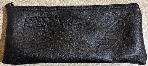 Shure mikrofontasche leder - shure,