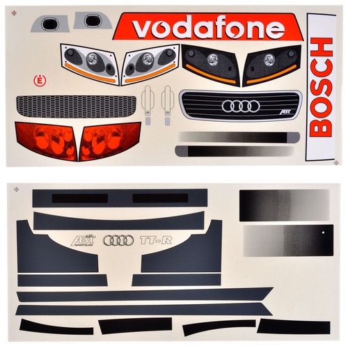 Dekorbogen audi ttr team - 1:5,