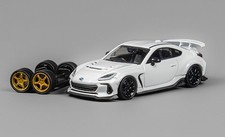 SUBARU BRZ Varis - Widebody  - white - CM 1:64