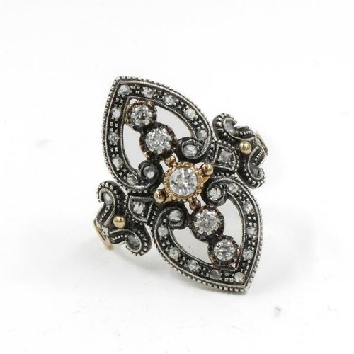 Ring mit brillanten - ring,
