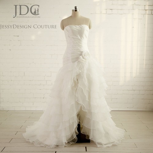 Rüschen brautkleid - rüschen,