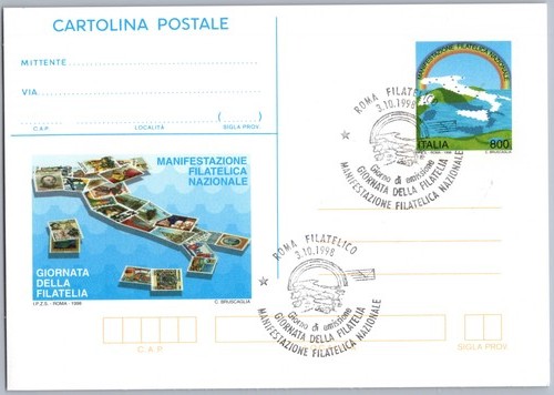 Italien ganzsache filatelia - italien,