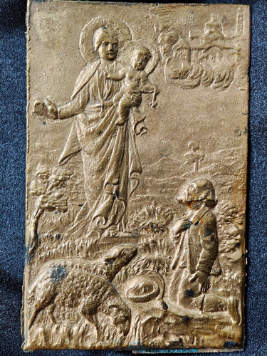 Antikes marien relief madonna - marien,