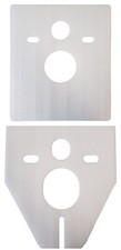 Schallschutz-Pad für Wand WC