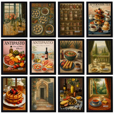 Vintage Essen & Bars Poster -