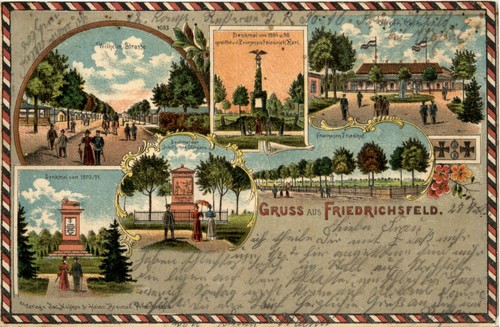 Gruss aus friedrichsfeld - gruss,