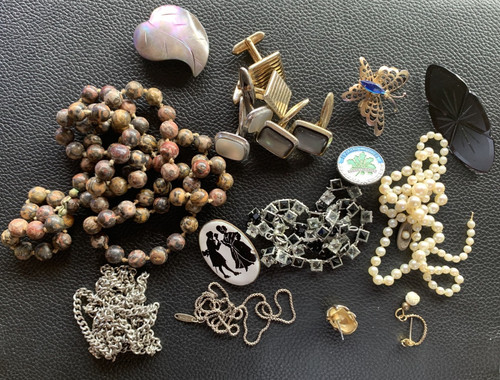 Konvolut alter modeschmuck - konvolut,