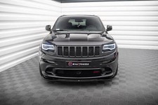 Cup Spoilerlippe Front Ansatz passend für Jeep Grand Cherokee SRT WK2 FL schwarz