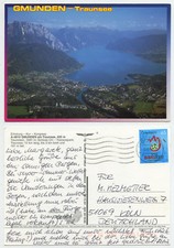 46311 - Gmunden - Traunsee - Luftbild - Ansichtskarte, gelaufen Mondsee