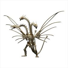 2021 Banidai King Ghidorah Skelett unmontierte Figur Knochenfarbe Godzilla Sp...