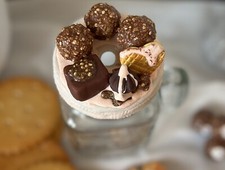 Einmachglas Glas mit Strohhalm