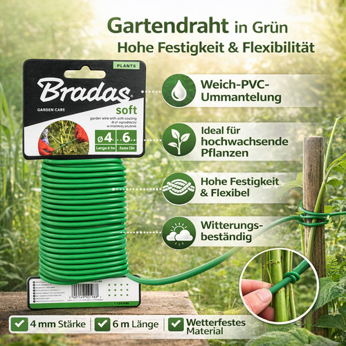 Gartendraht pflanzendraht - gartendraht,