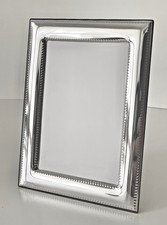 6x9 Foto-/Bilderrahmen massive Auflage 999er Sterling Silber Art. 4/925/205