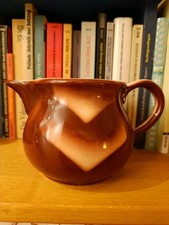 Bunzlau ? Feuerfest Foreign Milchkrug Keramik Krug Art Deko Spritzdekor Kanne