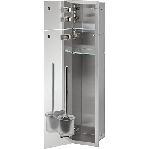 WC-Wandcontainer,2befliesbare