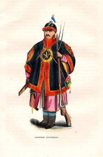 Chinese soldier soldat china - chinese,