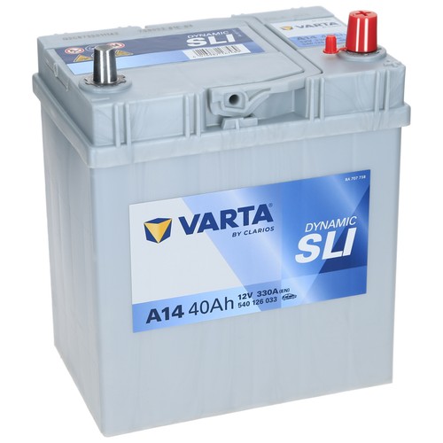 Varta a14 12v 40ah 330a - varta,