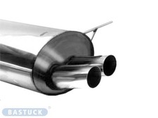 Bastuck Endschalldämpfer 2x 70 mm - BMW 3er Serie E36 318ti/323ti Compact