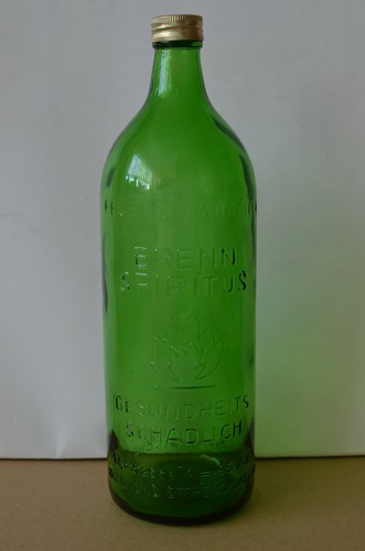Alte brennspiritus flasche - alte,